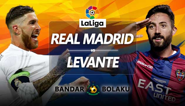 Prediksi Skor Real Madrid vs Levante 20 Oktober 2018